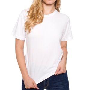 NEW American Apparel Unisex Power Wash T-Shirt M